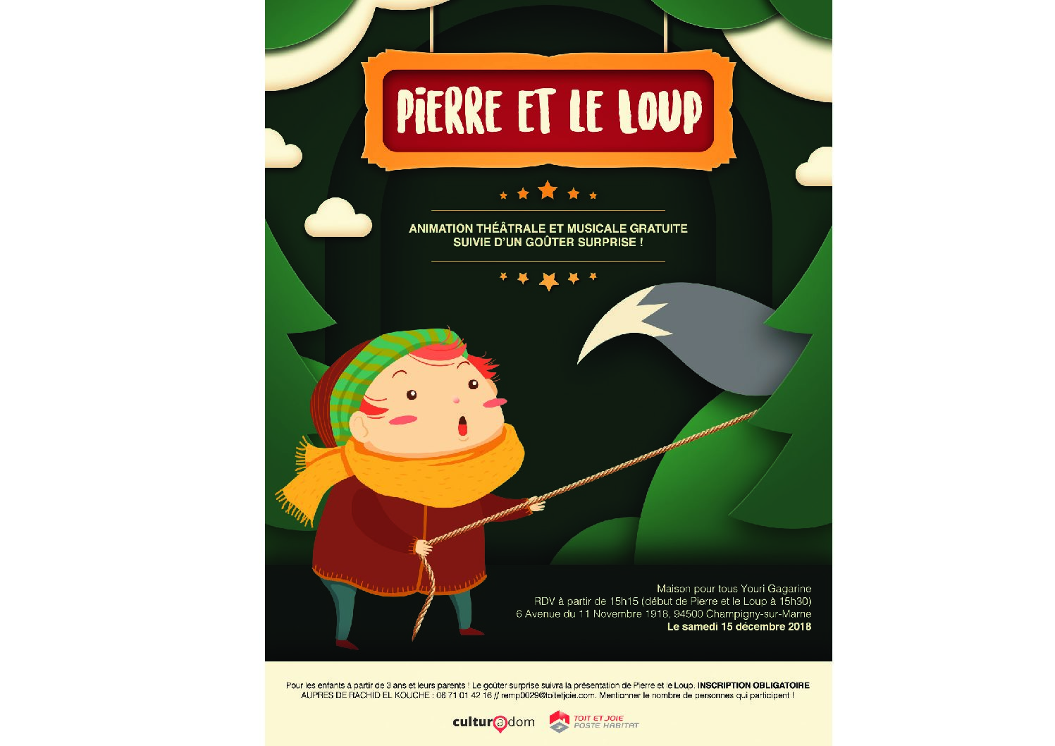 Toit et Joie, Poste Habitat, fait appel à Culturadom